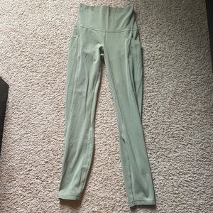 Green lululemon leggings